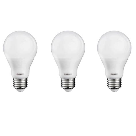 Philips Watt Equivalent Cri A Dimmable Led Light Bulb Soft White