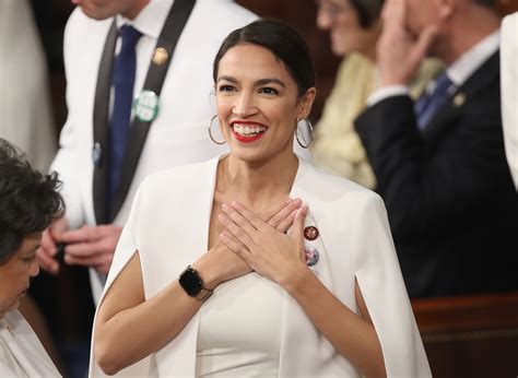 Alexandria Ocasio-Cortez (AOC) Wears Cape Blazer to SOTU