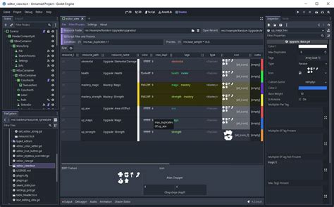 Edit Resources As Table 2 Godot Asset Library