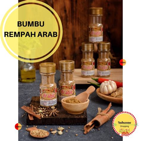 Jual Original Arabic Bumbu Rempah Premium Nasi Kebuli Kabsah Mandhi