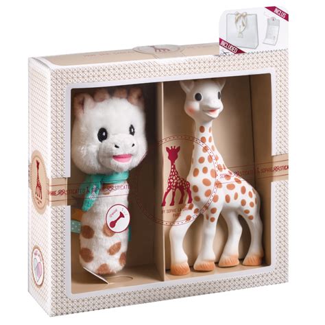 Sophiesticated Pouet Rattle Set Sophie La Girafe Singapore