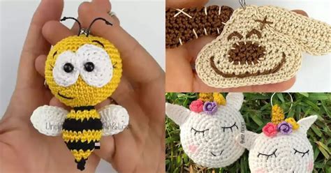 Los Llaveros Tejidos A Crochet Son Una Forma Creativa Y Personalizada