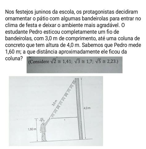 De Acordo O Problema Apresentado Acima Marque A Alternativa