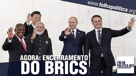 Bolsonaro Proclama Sucesso De Encontro Do BRICS Em Discurso De