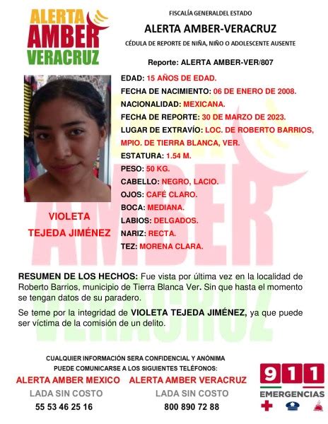 Circulan tres alertas Amber por adolescentes de 15 y 17 años de edad