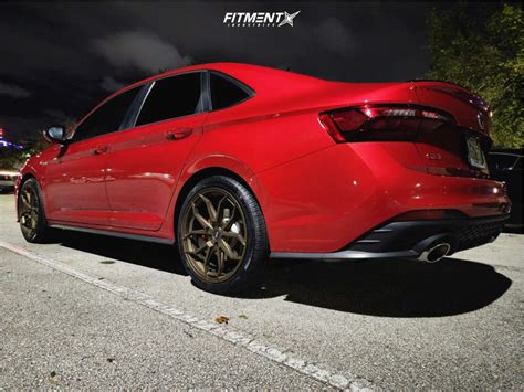 2022 Volkswagen Jetta GLI Autobahn With 19x8 5 Momo RF Series Anzio And