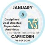 January 5 Zodiac Sign (Capricorn) Birthday: Personality, Birthstone ...