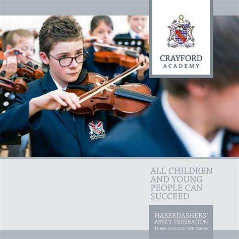 Haberdashers' Crayford Academy Prospectus by Cleverbox UK Ltd - Issuu