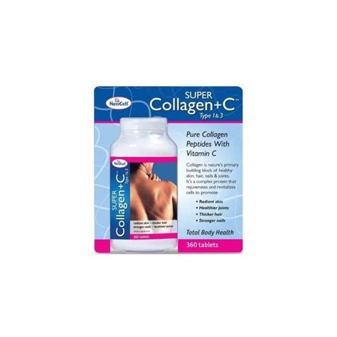 Neocell Super Collagen Type I Iii Vitamin C Tablets