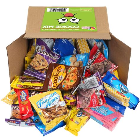 Deluxe Cookie Assortment - 25 Pack - Individually Wrapped - Oreos