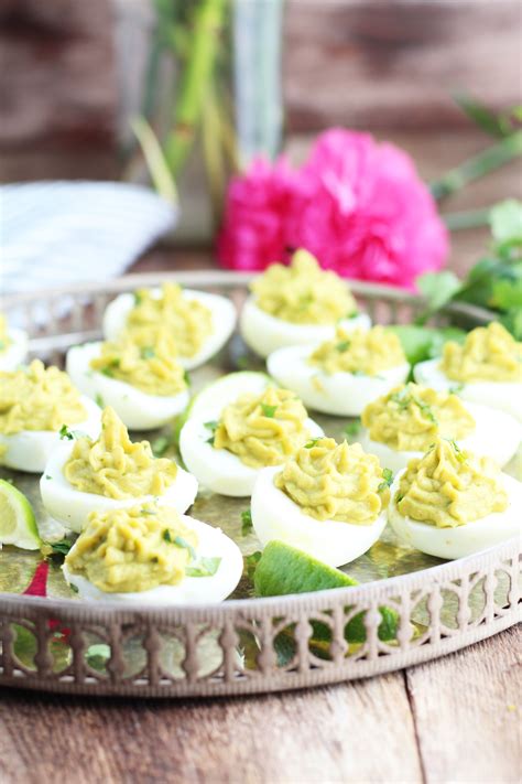 Avocado Deviled Eggs Yummy Tummies