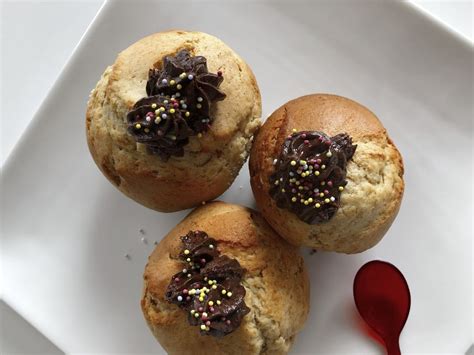 Muffin Au Beurre De Cacahu Te Gla Age Chocolat Recette De Muffin Au