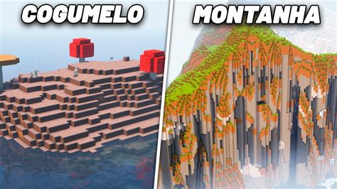 Melhores Biomas Para Come Ar Bem No Minecraft Survival Youtube