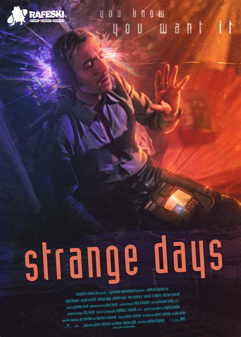 Strange Days 1995 POSTER Poster By Rafeski