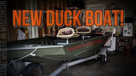 We Got A New Duck Boat Duck Boat Build Part 1 Youtube