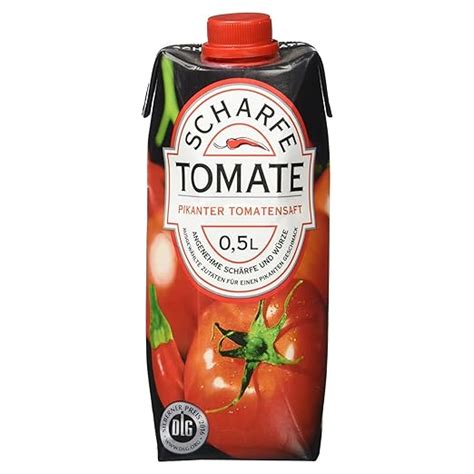 Scharfe Tomate Pikanter Tomatensaft Ml Amazon De Lebensmittel