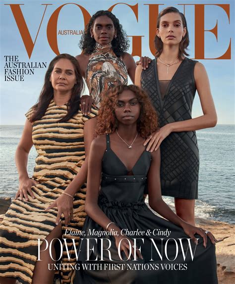 How Vogues First Indigenous Cover Model Elaine George…