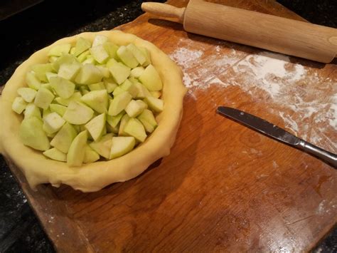 Baking A Granny Smith Apple Pie For Thanksgiving On A 100 Year Old Pie