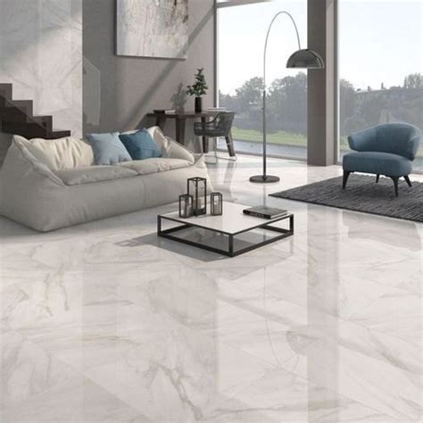 Ceramic White Vitrified Floor Tiles 2x2 Feet 60x60 Cm Gloss At ₹ 33