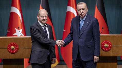 Cumhurbaşkanı Erdoğan Almanya Başbakanı Scholz ile telefonda görüştü