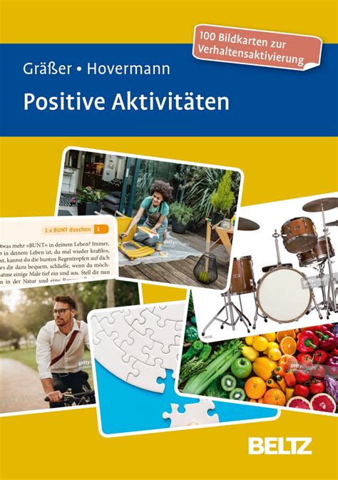 Positive Aktivit Ten Bildkarten Zur Verhaltensaktivierung In