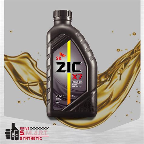 Zic X7 10W 40 Fully Synthetic Gasoline Engine Oil 1 Liter Lazada PH