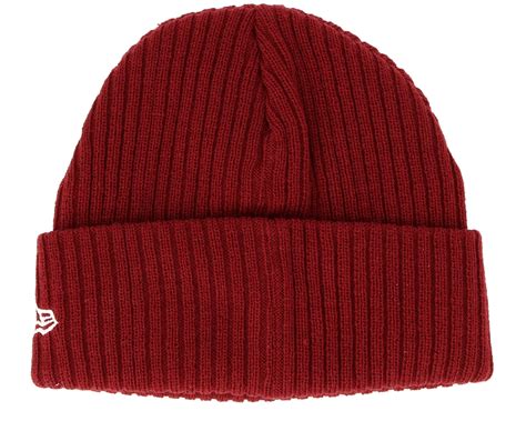 Fisherman Red Short Beanie New Era Beanies