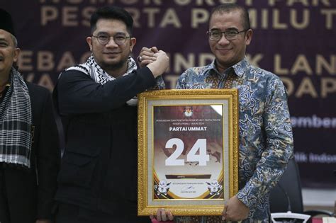 Foto Lolos Verifikasi Faktual Perbaikan Partai Ummat Jadi Peserta