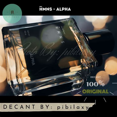 Jual Decant Eau De Parfum HMNS ALPHA Original Termurah Parfume Vial