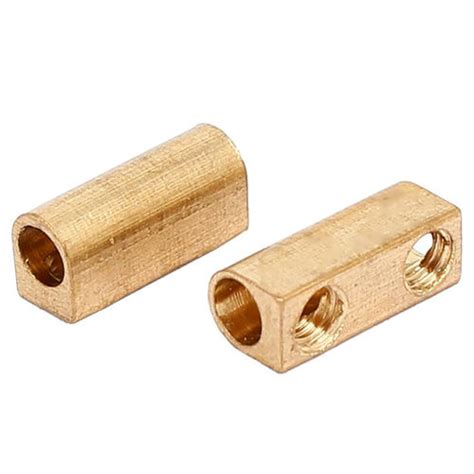 Golden Two Way Brass Connector At Best Price In Jamnagar Shalibhadra