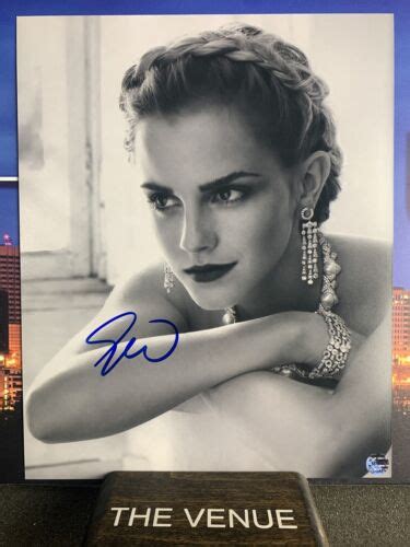 Emma Watson Actress Signed Autographed X Photo Auto With Coa Ebay