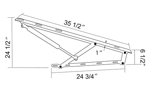 Ft Hydraulic Bed Lift Mechanisms For Bed Box Storage Space Etsy Uk