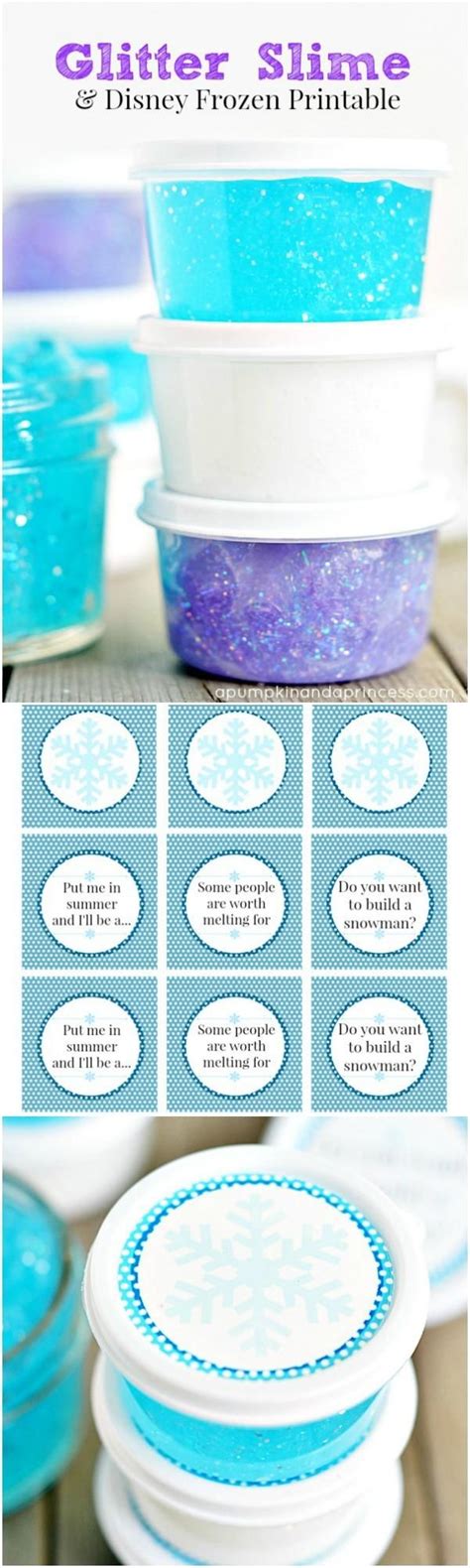 Disney Frozen Glitter Slime | Recipe | Frozen birthday, Frozen party ...