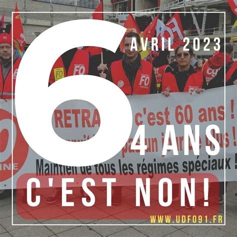 Tous En Manif Le Avril La Cgt Fo En Essonne Ud Fo