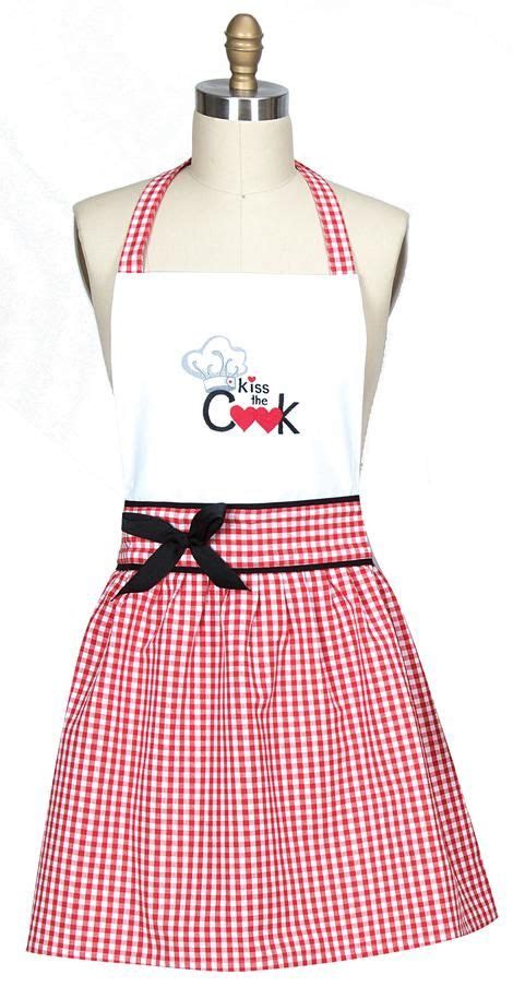 Apron Vintage Kiss The Cook Avental