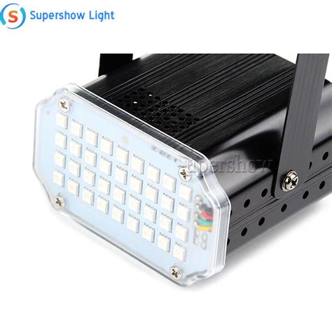 Led Dj Disco Strobe Light Led Flash Voice Music Stroboscope Stage