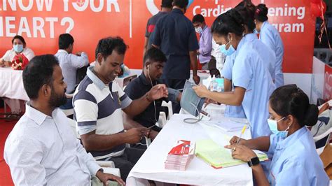 Apollo Hospitals Hmr Conduct Free Cardiac Screening To Commemorate