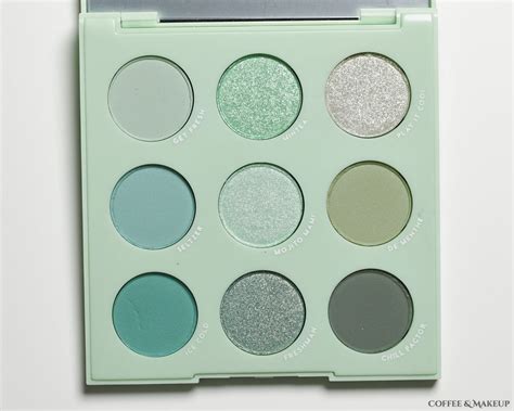 Colourpop Mint To Be Palette Review Coffee Makeup