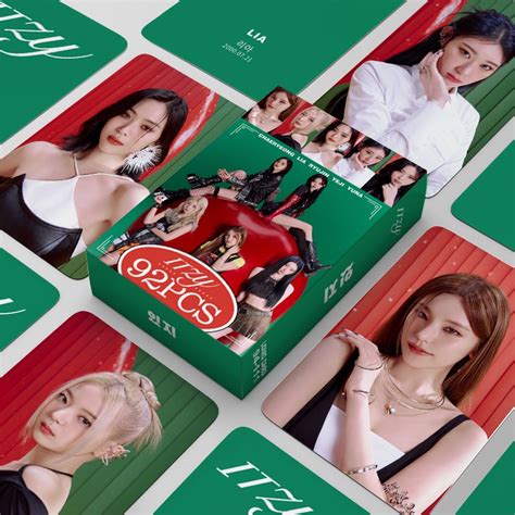 92 96pcs Box ITZY Lomo Cards RINGO KILL MY DOUBT Album Stickers