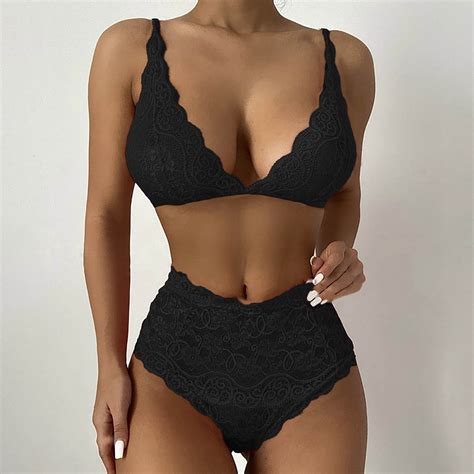 Bramtres Bra And Panty Sets Lingerie For Women Women S Sexy Lace