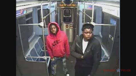 Chicago Police Release Video Of Cta Red Line Murder Suspects Fox News