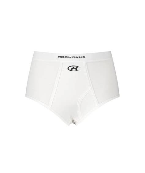 Musinsa Rockcake Half Moon Essential Pentagon Brief White