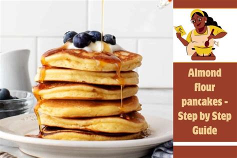 Almond Flour Pancakes Step By Step Guide Birthday Stock