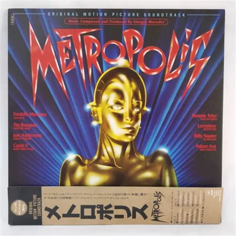 Metropolis Soundtrack Freddy Mercury Vinilo Japones Obi Cuotas Sin