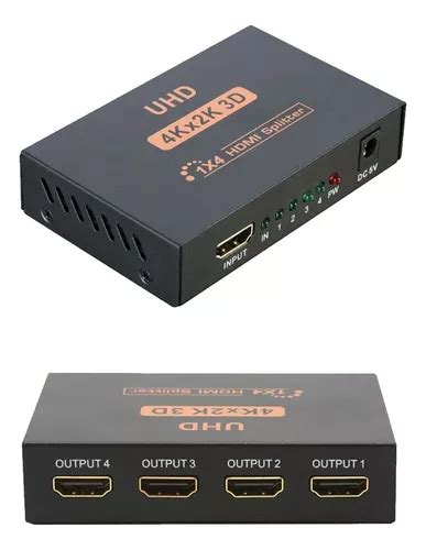 Divisor Hdmi Splitter A K Entrada Salidas Hz Mercadolibre