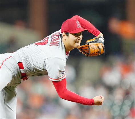 大谷翔平が決勝9号＆5勝目、史上初快挙あと一歩 首に違和感でもベーブ・ルース生誕の地で本領 Mlb 日刊スポーツ