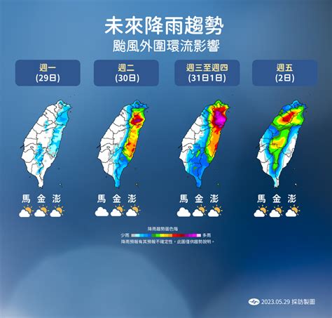 中颱瑪娃龜速移動，致災雨勢連炸3天氣象局點名「2區域」雨最大！彭啟明揭1條件才放颱風假 今周刊