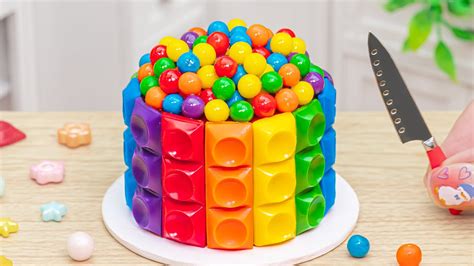 Amazing Kitkat Cake Satisfying Miniature Kitkat Rainbow Cake