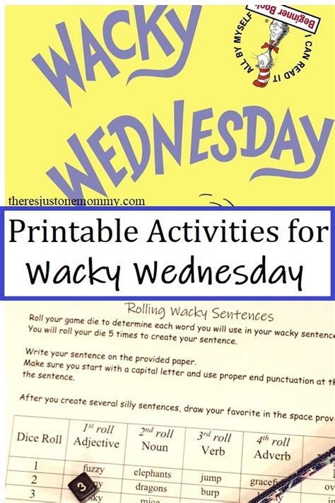 Wacky Wednesday Printables - Printable Word Searches