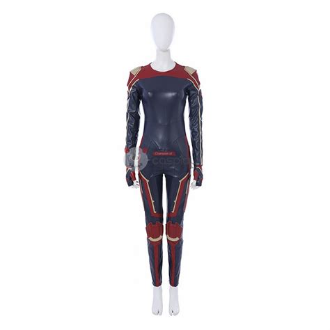 Captain Marvel Carol Danvers Cosplay Costume A Edition Champion Cosplay